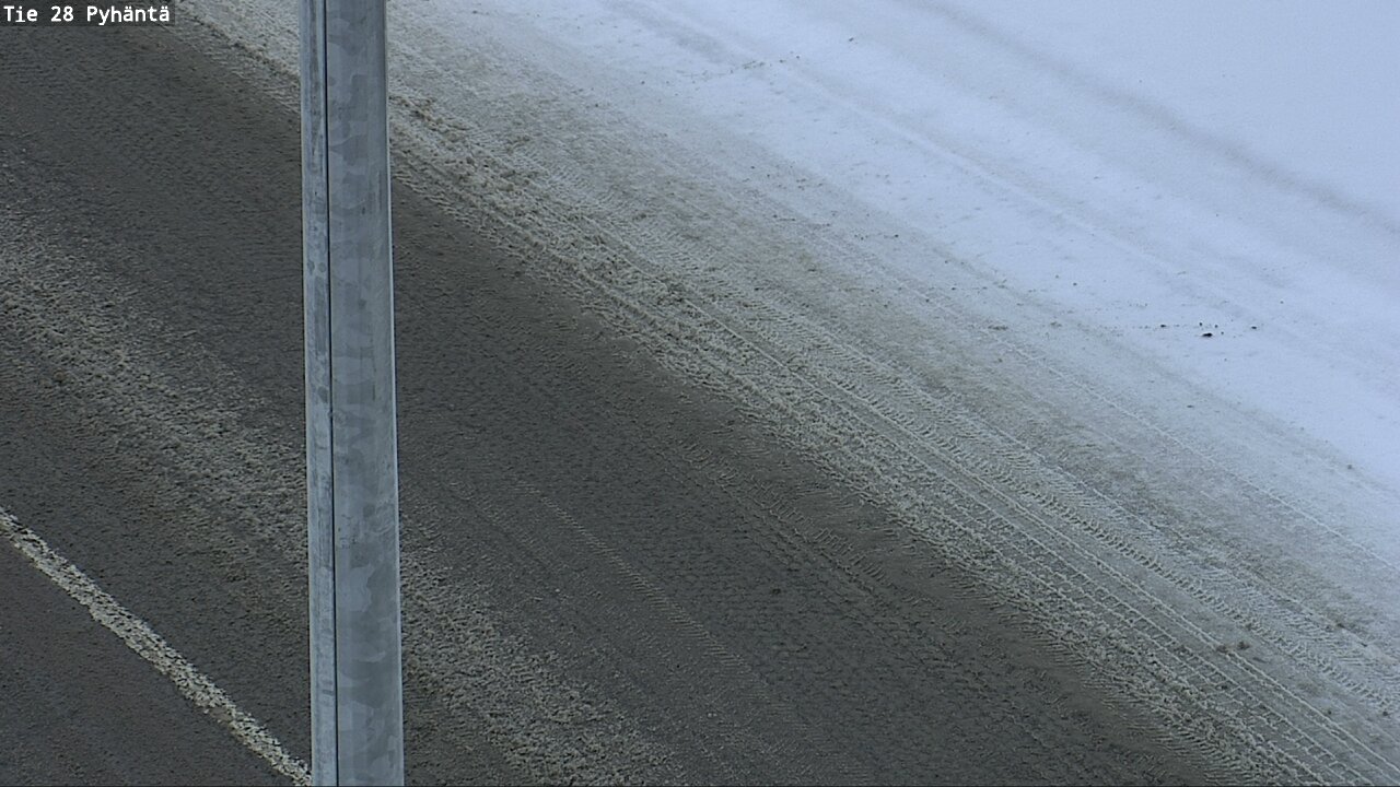 Weather Camera Image Road 28 Pyhäntä, Pyhäntä, Pohjois-Pohjanmaa
