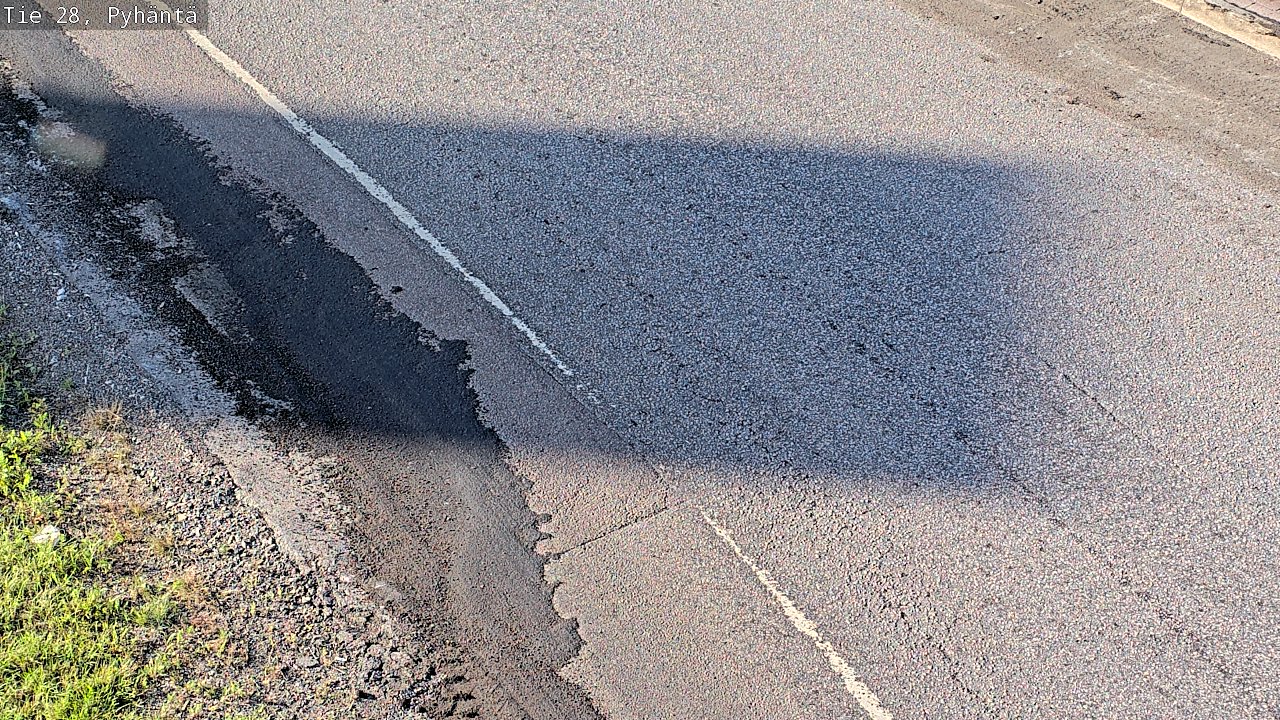 Kelikamerat Kuva Tie 28 Pyhäntä, Pyhäntä, Pohjois-Pohjanmaa