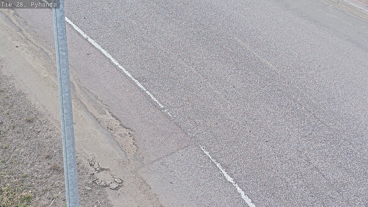 Kelikamerat Kuva Tie 28 Pyhäntä, Pyhäntä, Pohjois-Pohjanmaa