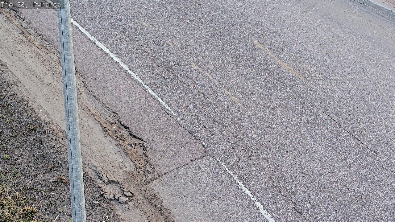 Kelikamerat Kuva Tie 28 Pyhäntä, Pyhäntä, Pohjois-Pohjanmaa