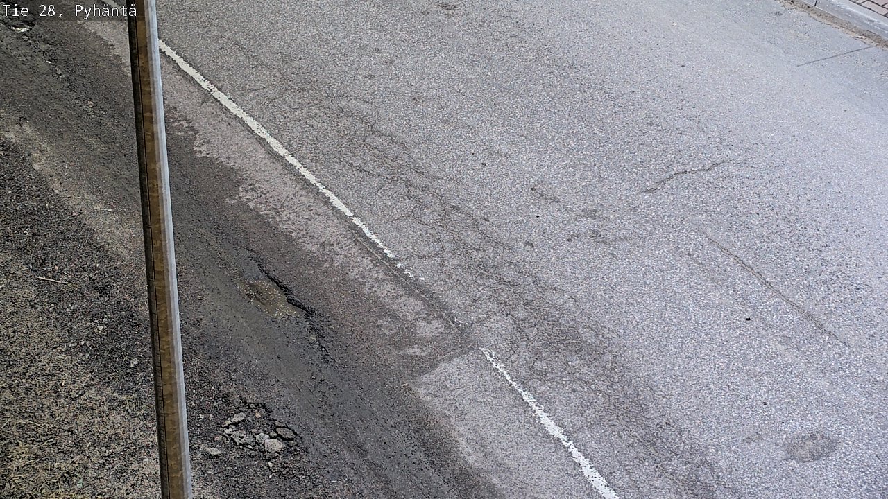 Kelikamerat Kuva Tie 28 Pyhäntä, Pyhäntä, Pohjois-Pohjanmaa