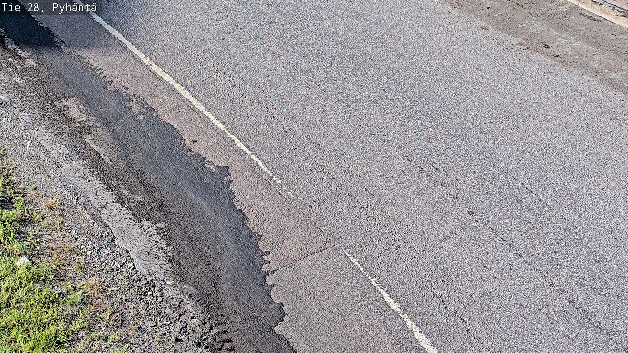 Kelikamerat Kuva Tie 28 Pyhäntä, Pyhäntä, Pohjois-Pohjanmaa
