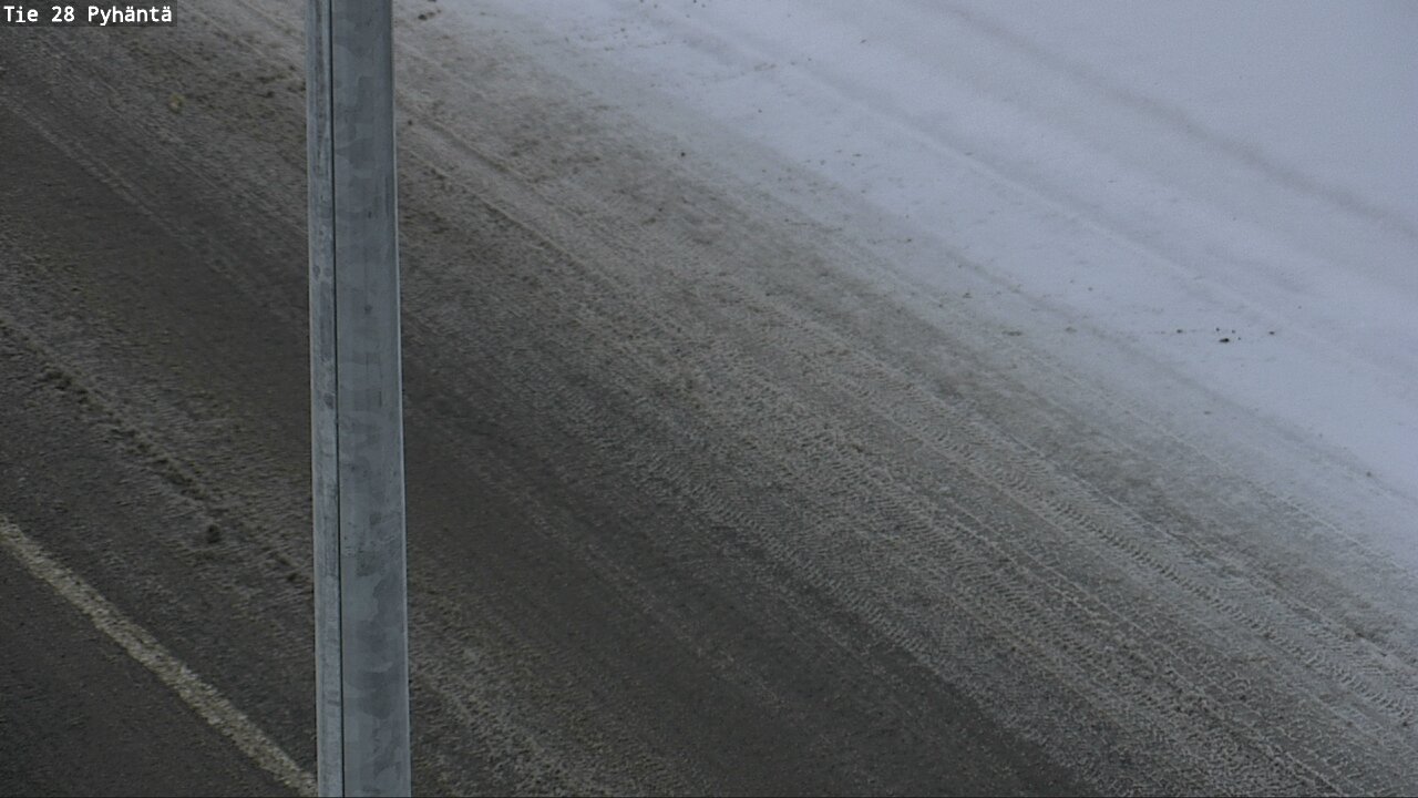 Weather Camera Image Road 28 Pyhäntä, Pyhäntä, Pohjois-Pohjanmaa