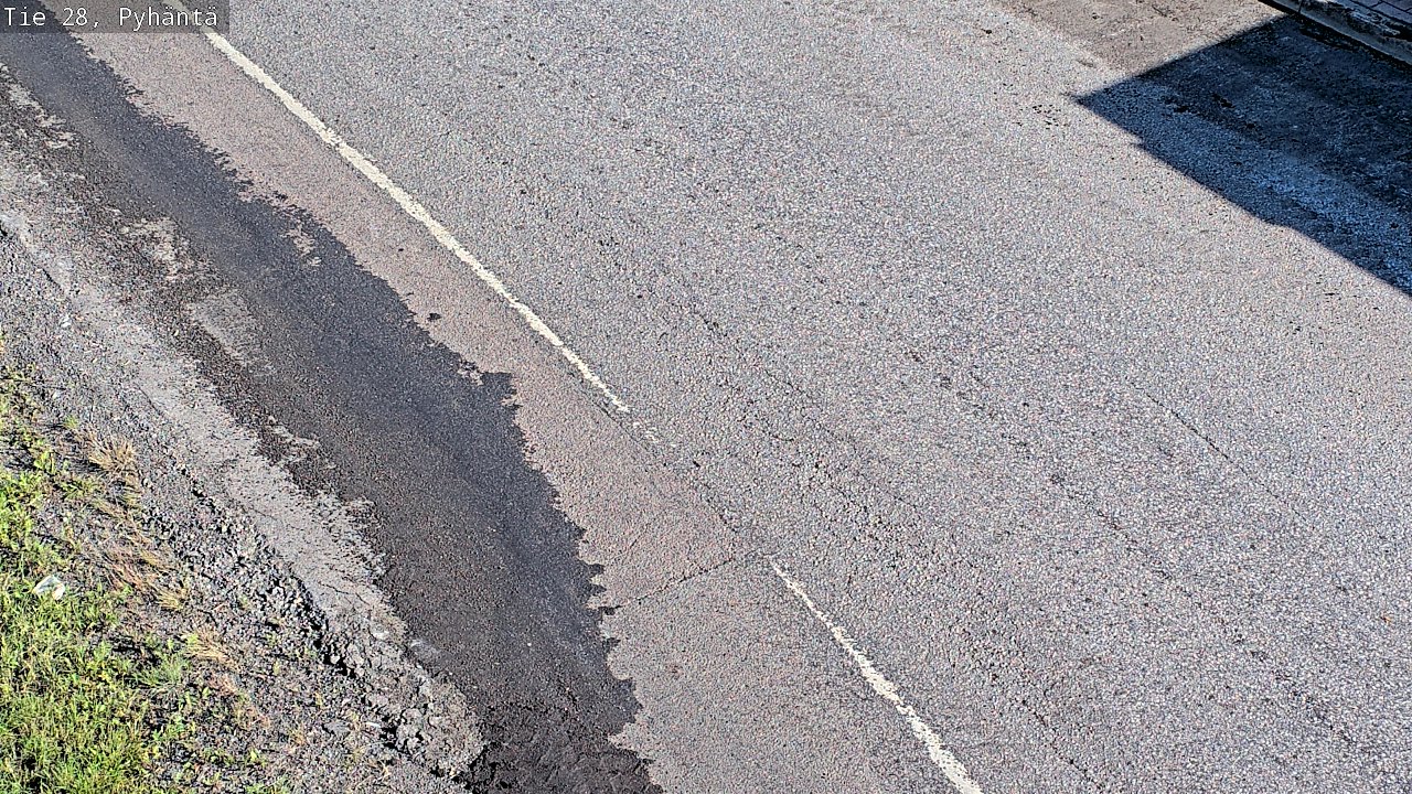 Kelikamerat Kuva Tie 28 Pyhäntä, Pyhäntä, Pohjois-Pohjanmaa