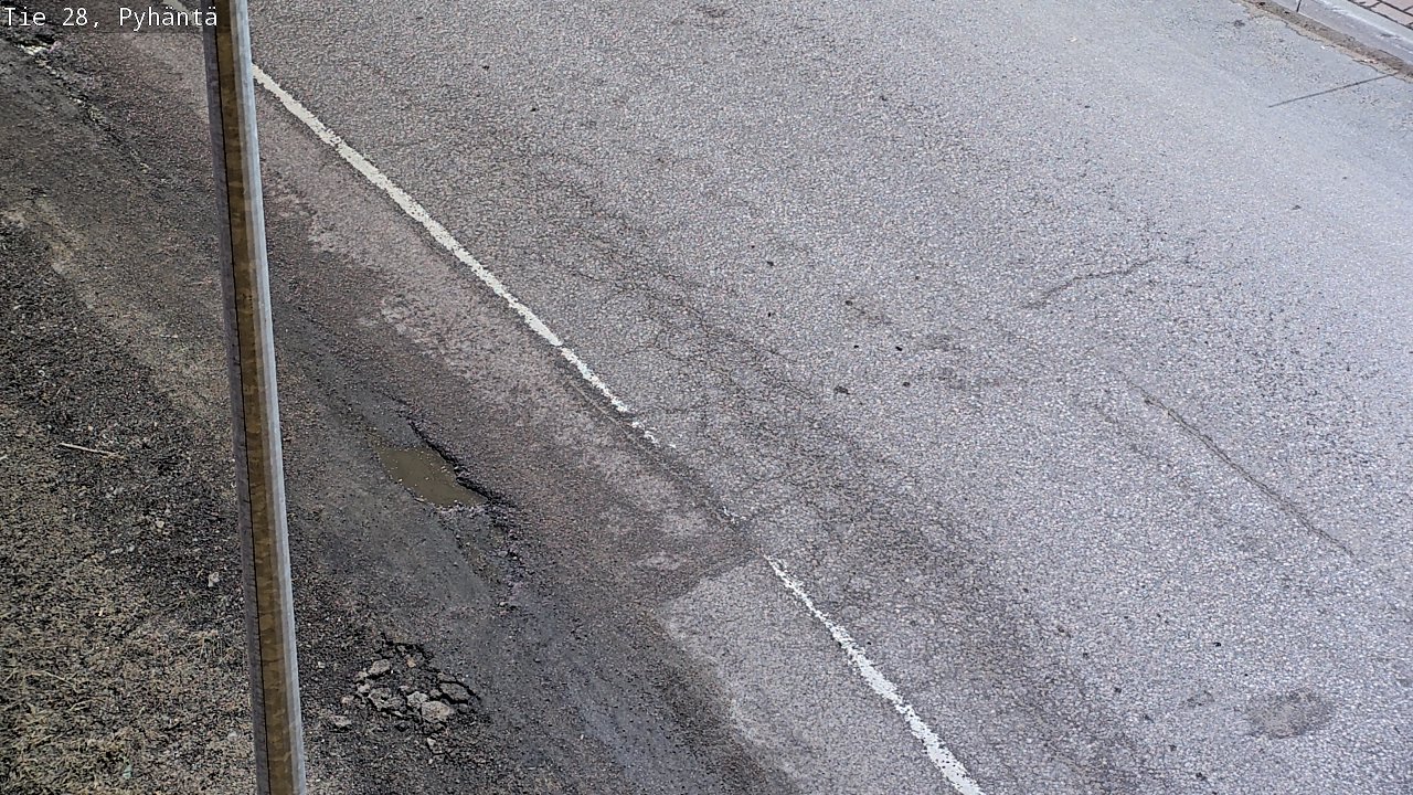 Kelikamerat Kuva Tie 28 Pyhäntä, Pyhäntä, Pohjois-Pohjanmaa