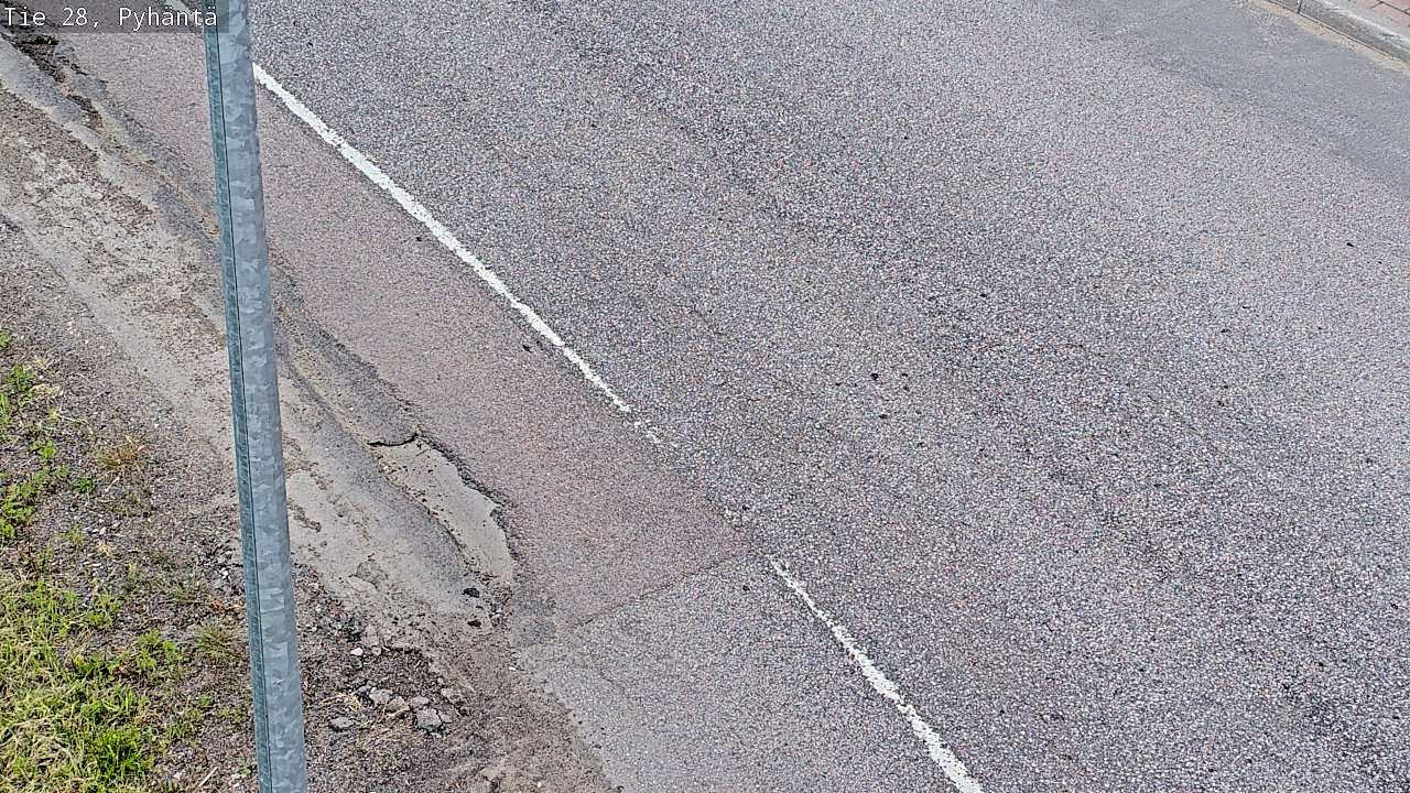 Kelikamerat Kuva Tie 28 Pyhäntä, Pyhäntä, Pohjois-Pohjanmaa