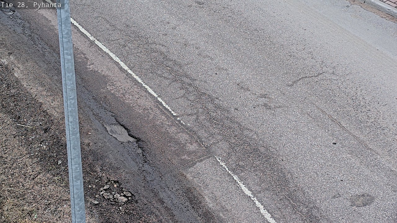 Kelikamerat Kuva Tie 28 Pyhäntä, Pyhäntä, Pohjois-Pohjanmaa