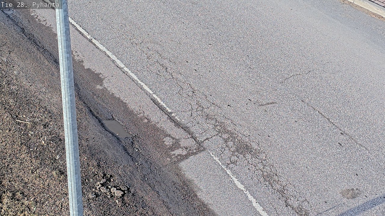 Kelikamerat Kuva Tie 28 Pyhäntä, Pyhäntä, Pohjois-Pohjanmaa