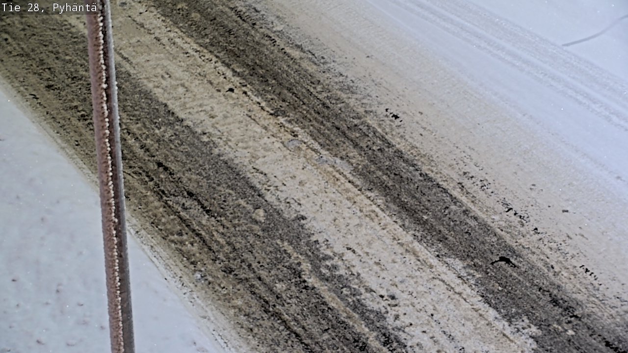 Weather Camera Image Road 28 Pyhäntä, Pyhäntä, Pohjois-Pohjanmaa