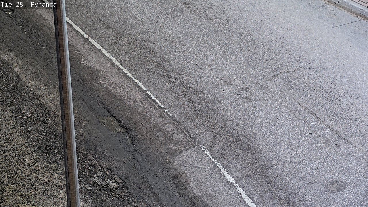 Kelikamerat Kuva Tie 28 Pyhäntä, Pyhäntä, Pohjois-Pohjanmaa