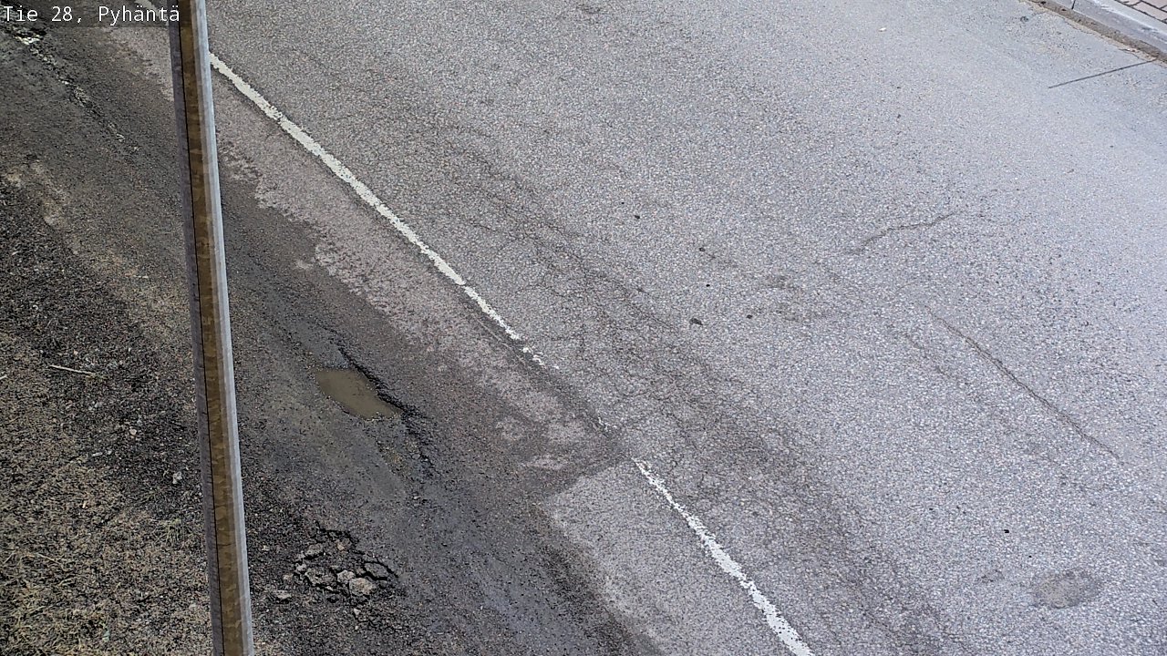 Kelikamerat Kuva Tie 28 Pyhäntä, Pyhäntä, Pohjois-Pohjanmaa