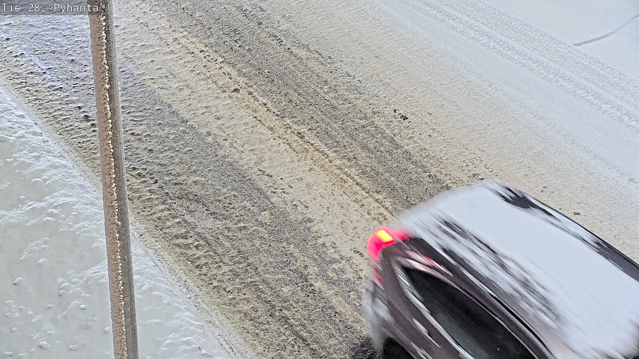 Weather Camera Image Road 28 Pyhäntä, Pyhäntä, Pohjois-Pohjanmaa