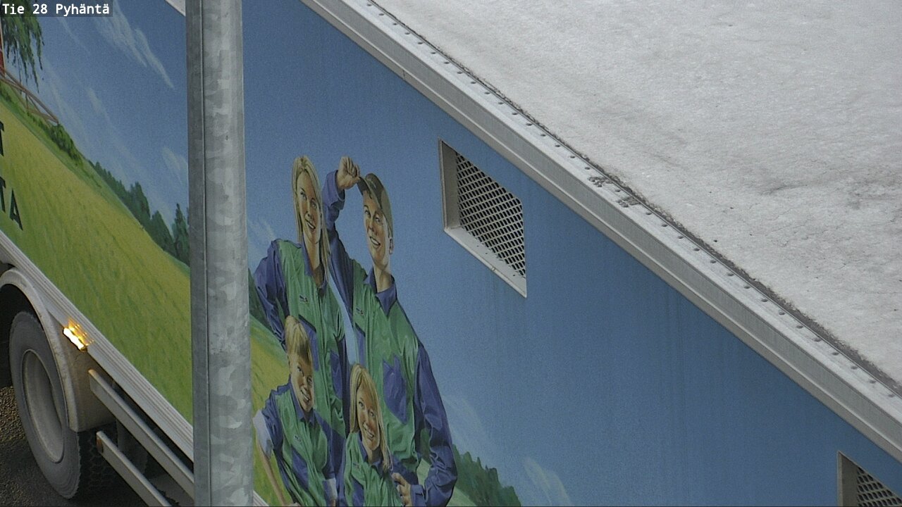 Kelikamerat Kuva Tie 28 Pyhäntä, Pyhäntä, Pohjois-Pohjanmaa