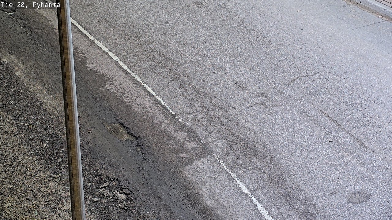 Kelikamerat Kuva Tie 28 Pyhäntä, Pyhäntä, Pohjois-Pohjanmaa