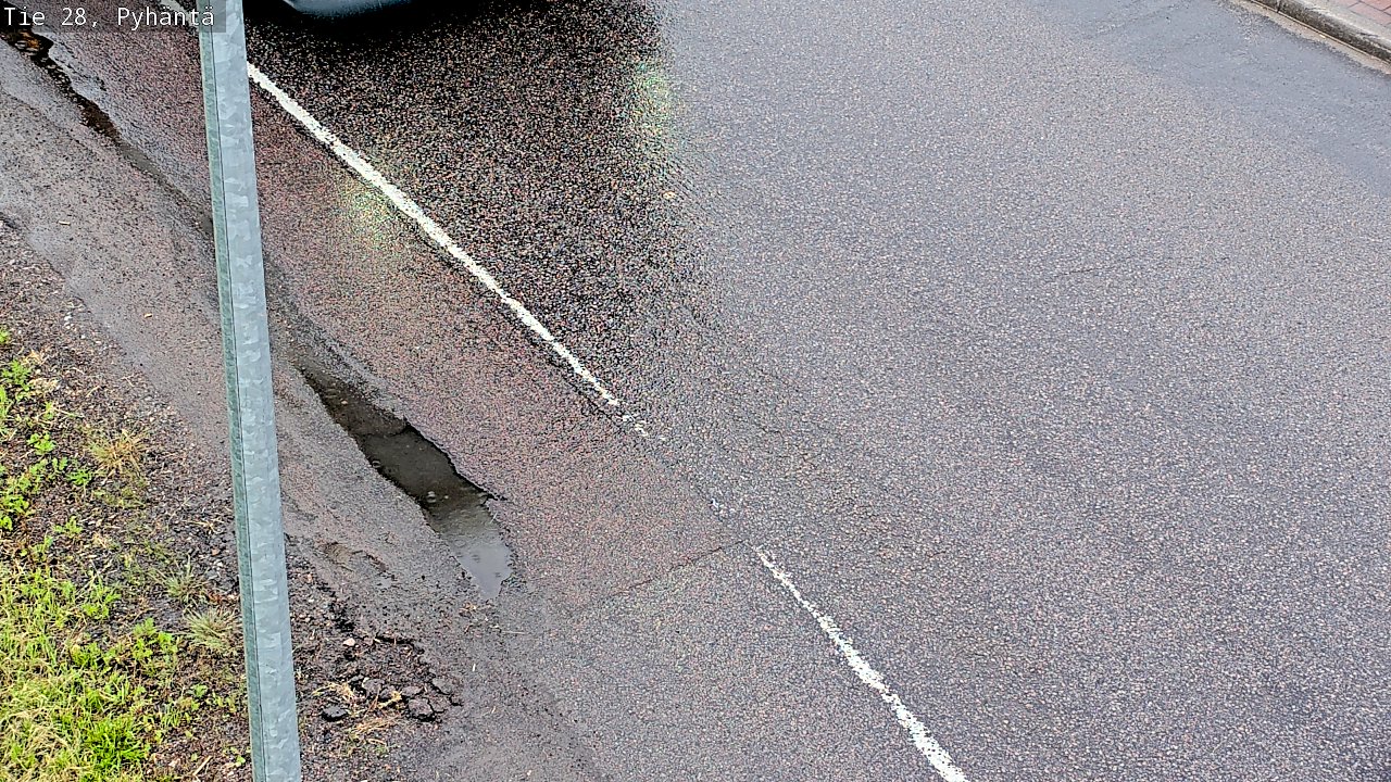 Kelikamerat Kuva Tie 28 Pyhäntä, Pyhäntä, Pohjois-Pohjanmaa