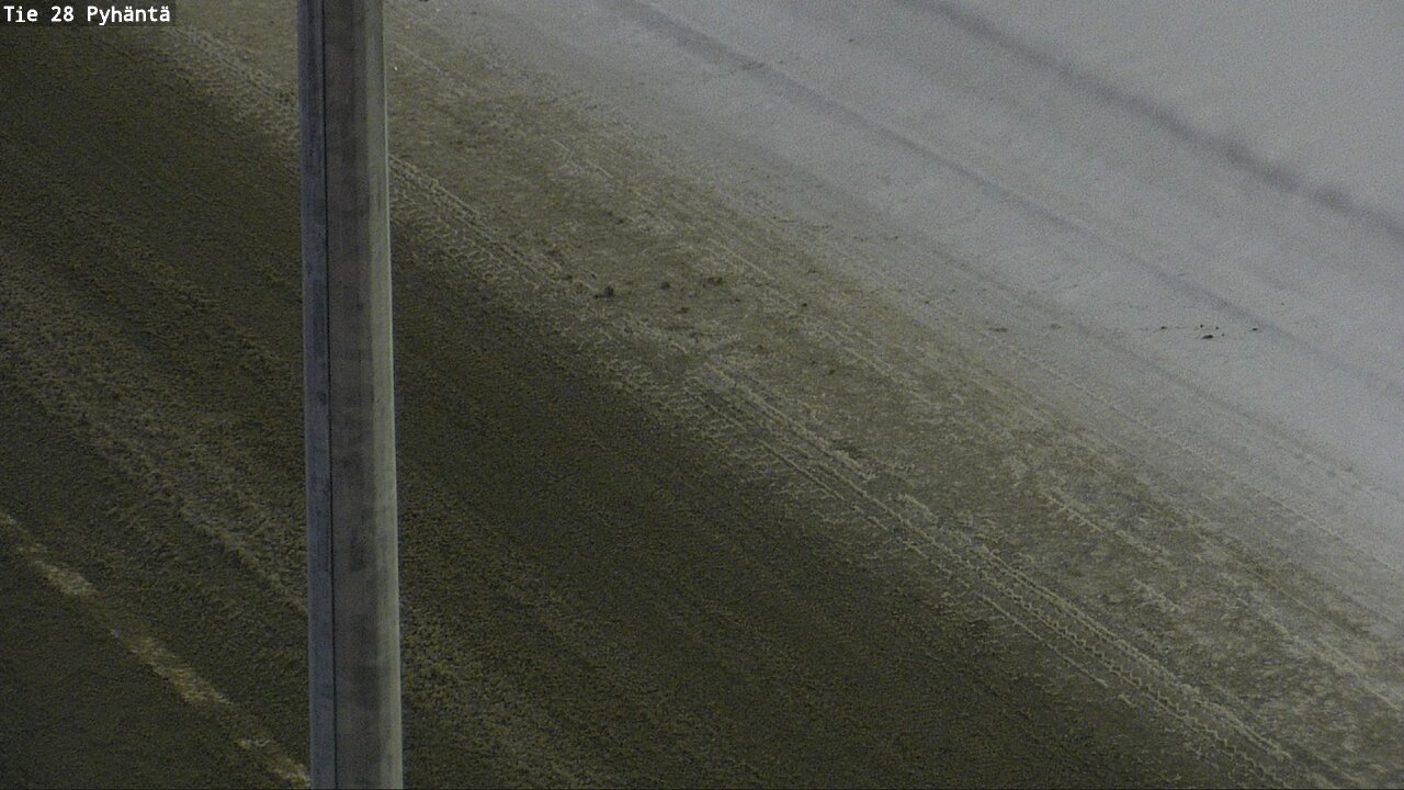 Weather Camera Image Road 28 Pyhäntä, Pyhäntä, Pohjois-Pohjanmaa