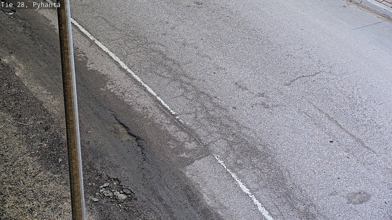 Kelikamerat Kuva Tie 28 Pyhäntä, Pyhäntä, Pohjois-Pohjanmaa