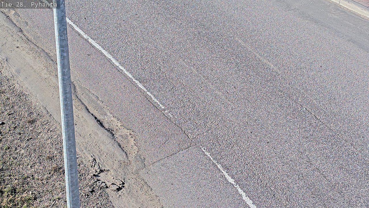 Kelikamerat Kuva Tie 28 Pyhäntä, Pyhäntä, Pohjois-Pohjanmaa