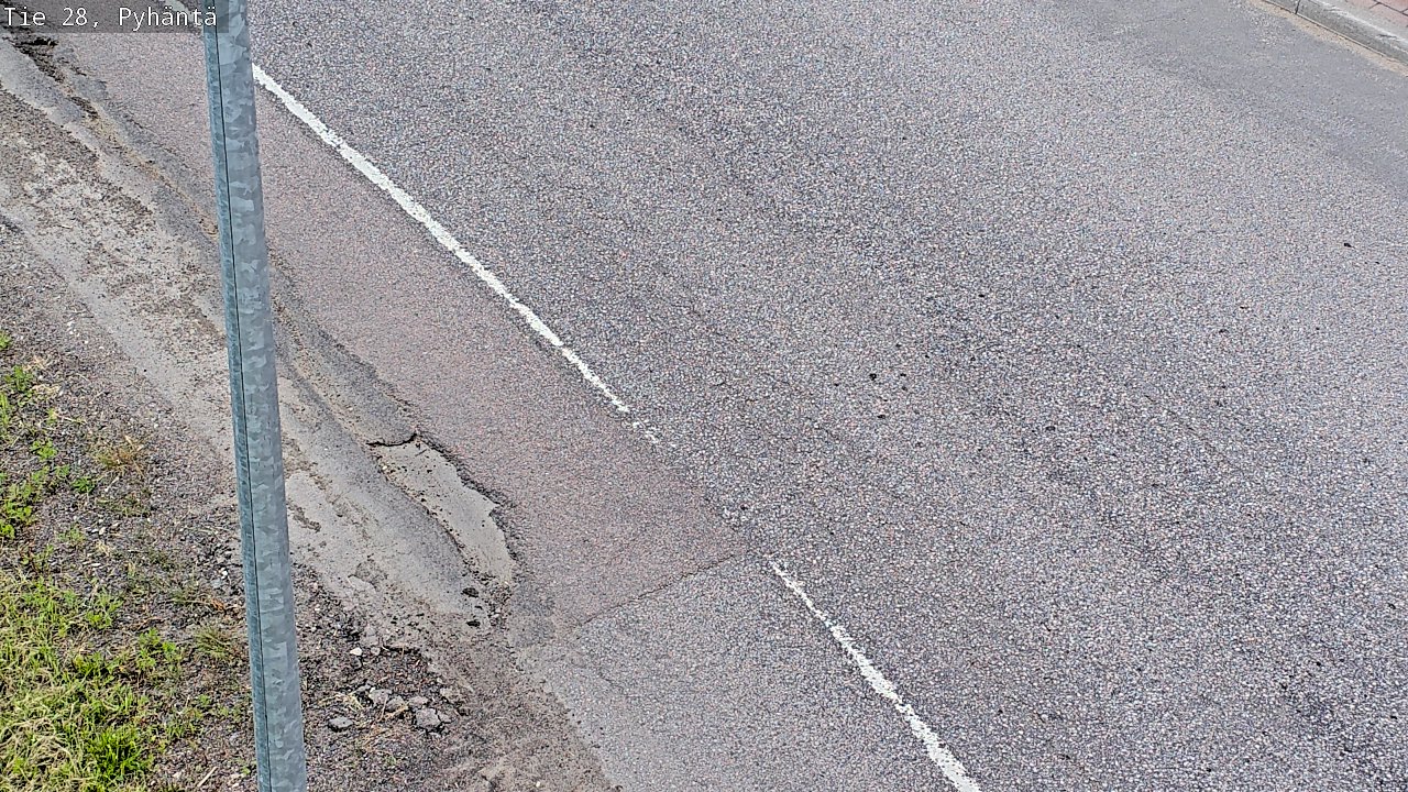 Kelikamerat Kuva Tie 28 Pyhäntä, Pyhäntä, Pohjois-Pohjanmaa