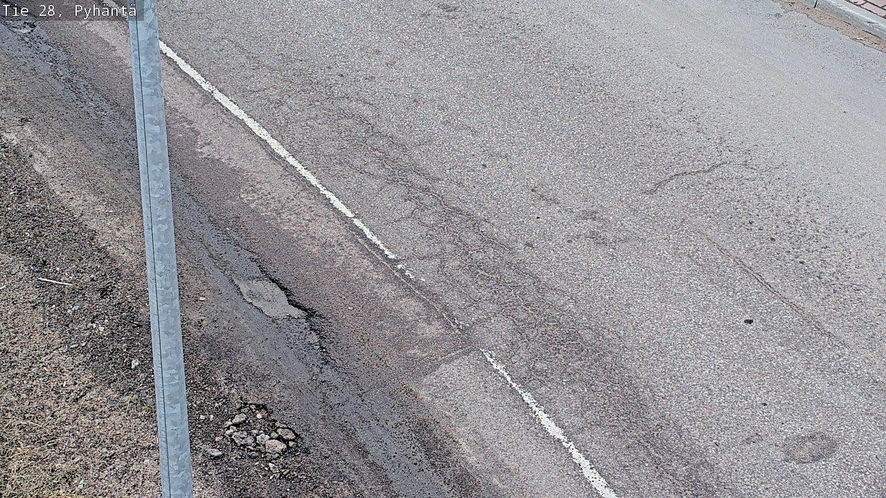 Kelikamerat Kuva Tie 28 Pyhäntä, Pyhäntä, Pohjois-Pohjanmaa