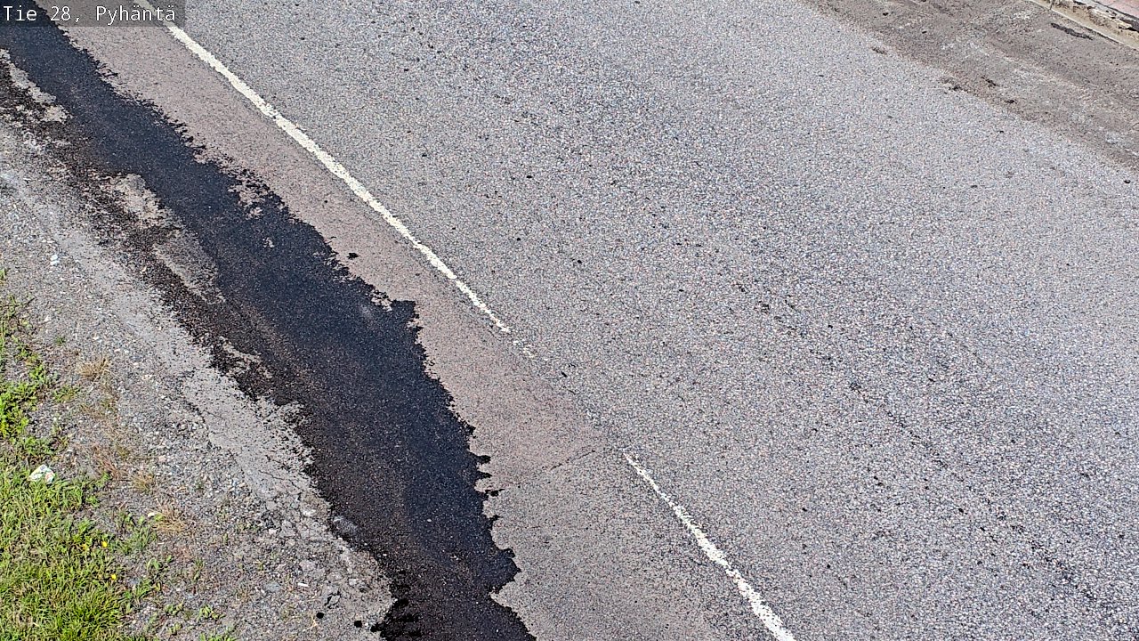 Kelikamerat Kuva Tie 28 Pyhäntä, Pyhäntä, Pohjois-Pohjanmaa