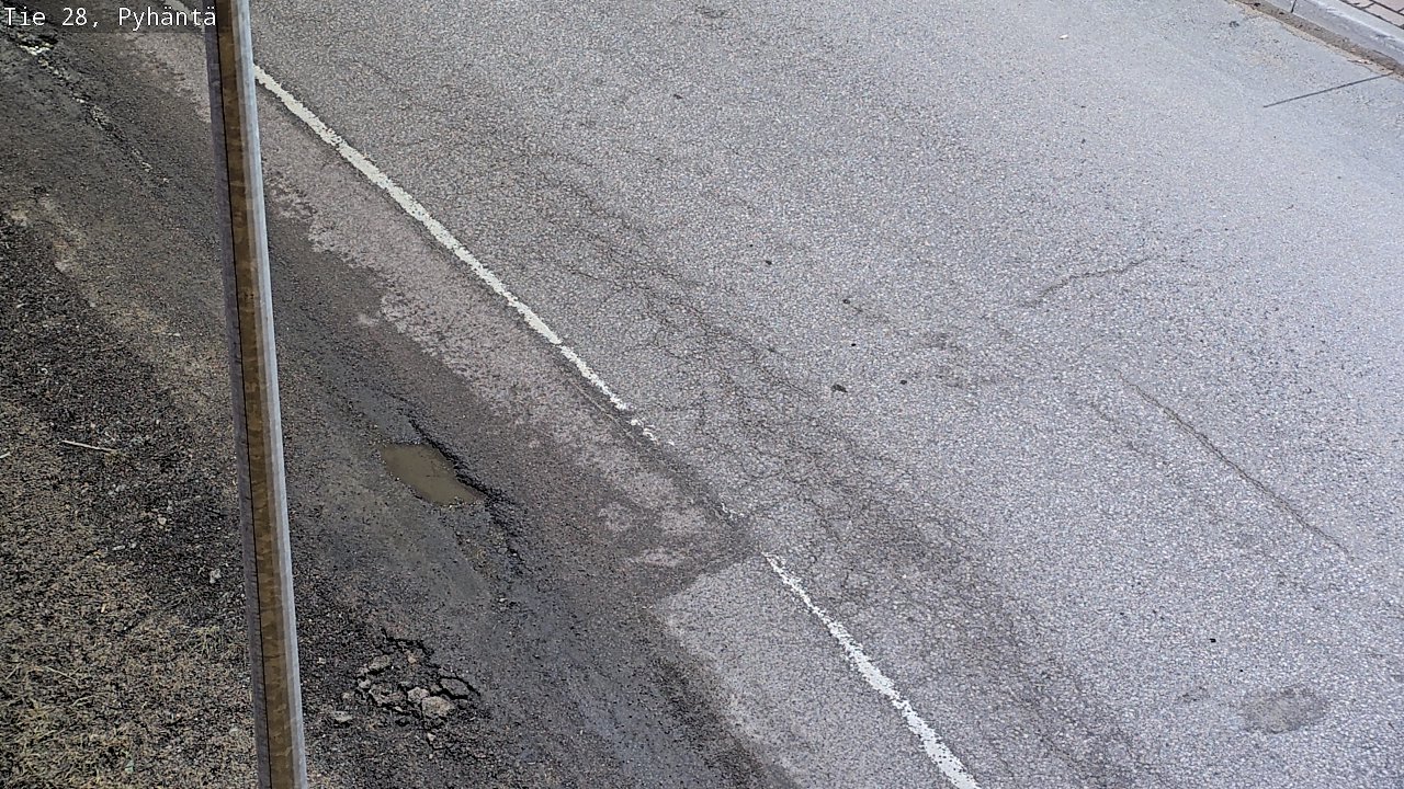 Kelikamerat Kuva Tie 28 Pyhäntä, Pyhäntä, Pohjois-Pohjanmaa