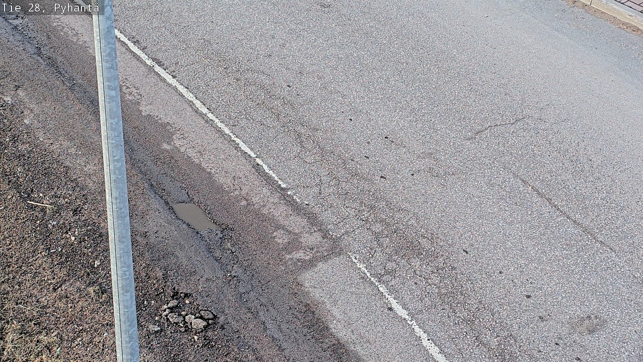 Kelikamerat Kuva Tie 28 Pyhäntä, Pyhäntä, Pohjois-Pohjanmaa