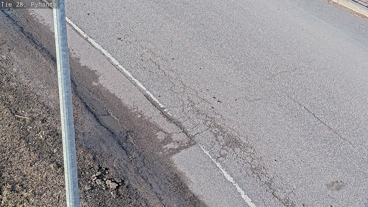 Kelikamerat Kuva Tie 28 Pyhäntä, Pyhäntä, Pohjois-Pohjanmaa