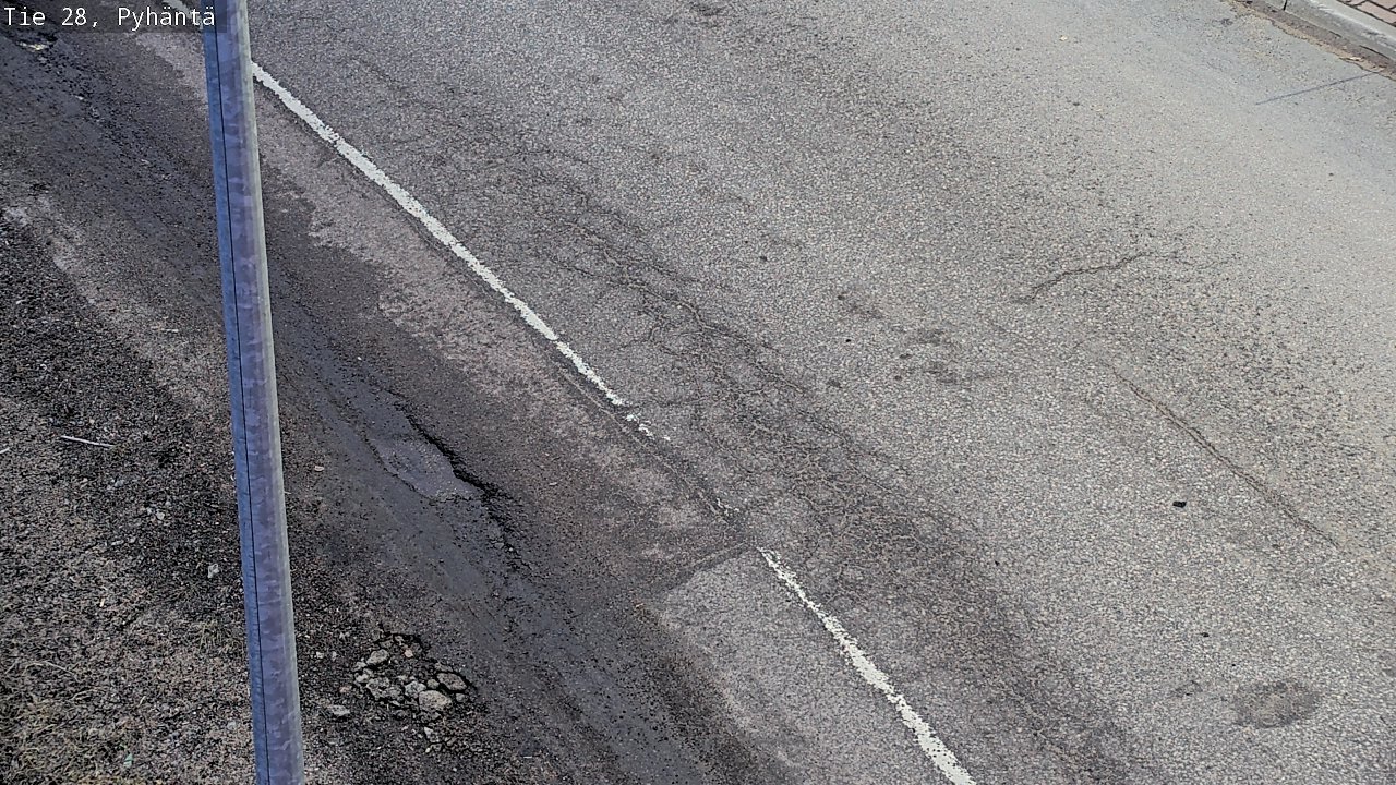 Kelikamerat Kuva Tie 28 Pyhäntä, Pyhäntä, Pohjois-Pohjanmaa