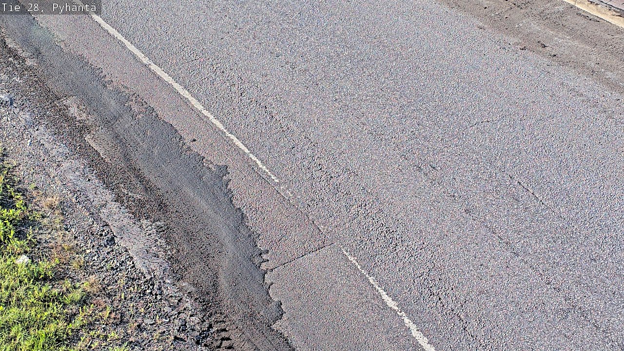 Kelikamerat Kuva Tie 28 Pyhäntä, Pyhäntä, Pohjois-Pohjanmaa