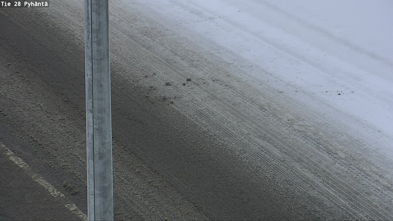 Weather Camera Image Road 28 Pyhäntä, Pyhäntä, Pohjois-Pohjanmaa