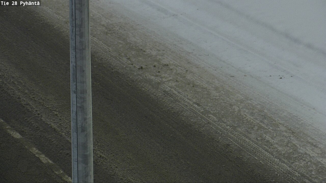 Weather Camera Image Road 28 Pyhäntä, Pyhäntä, Pohjois-Pohjanmaa