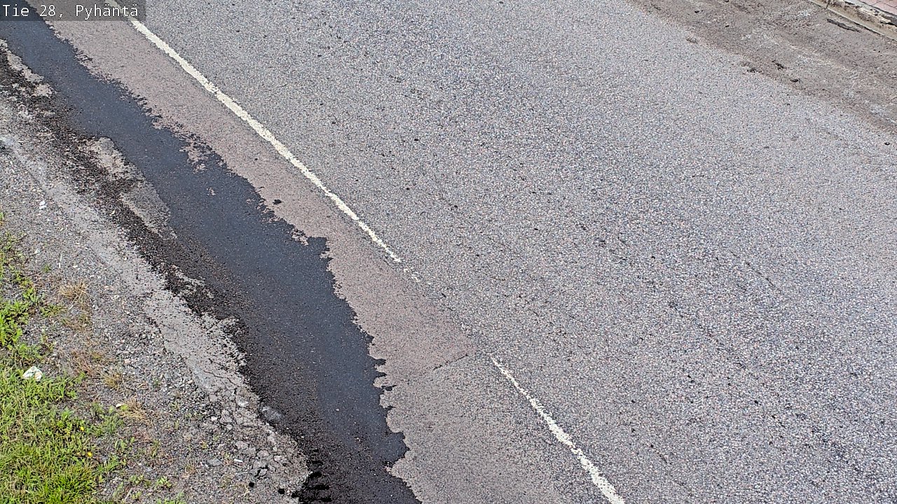 Kelikamerat Kuva Tie 28 Pyhäntä, Pyhäntä, Pohjois-Pohjanmaa