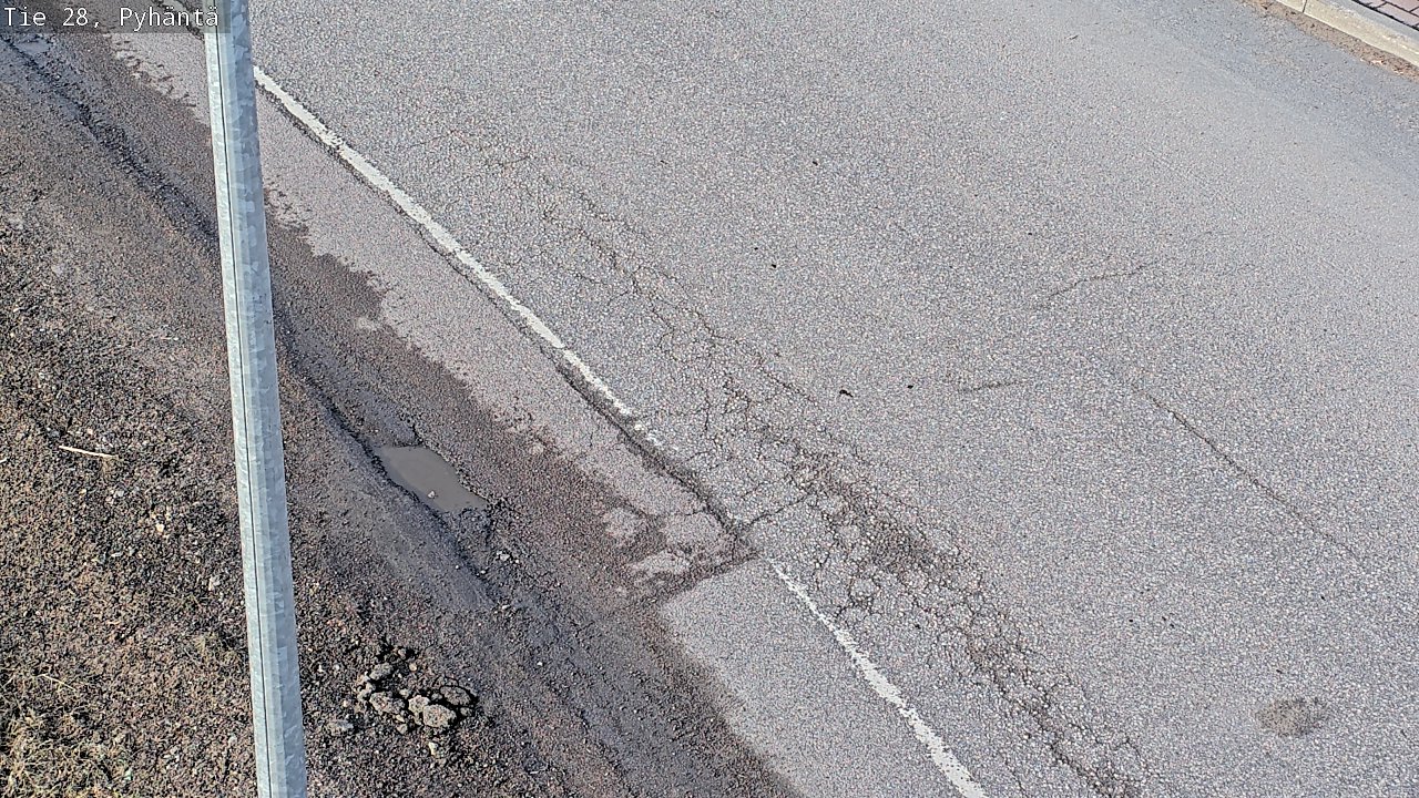 Kelikamerat Kuva Tie 28 Pyhäntä, Pyhäntä, Pohjois-Pohjanmaa