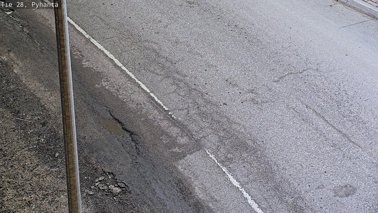 Kelikamerat Kuva Tie 28 Pyhäntä, Pyhäntä, Pohjois-Pohjanmaa