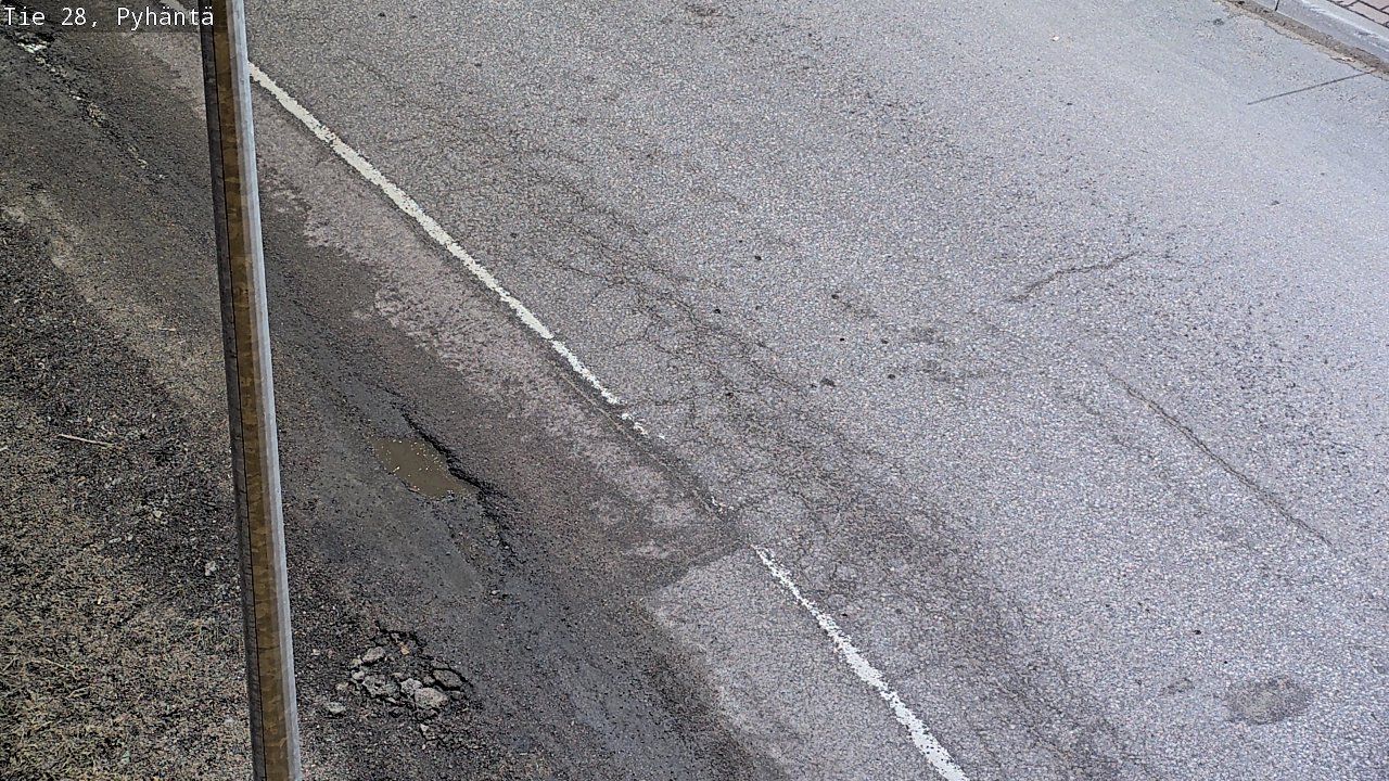 Kelikamerat Kuva Tie 28 Pyhäntä, Pyhäntä, Pohjois-Pohjanmaa