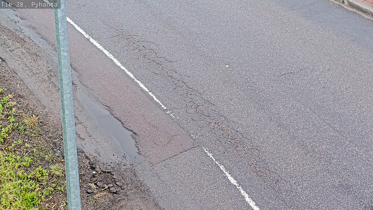 Kelikamerat Kuva Tie 28 Pyhäntä, Pyhäntä, Pohjois-Pohjanmaa