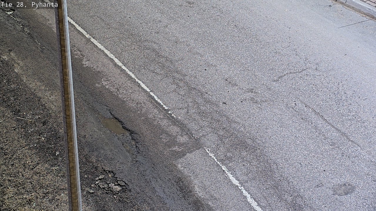 Kelikamerat Kuva Tie 28 Pyhäntä, Pyhäntä, Pohjois-Pohjanmaa