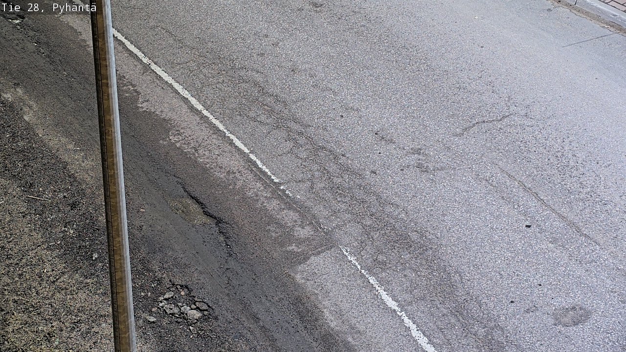 Kelikamerat Kuva Tie 28 Pyhäntä, Pyhäntä, Pohjois-Pohjanmaa