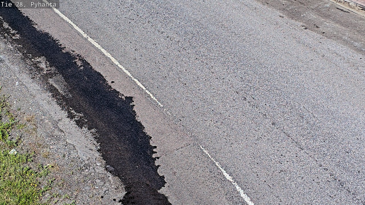 Kelikamerat Kuva Tie 28 Pyhäntä, Pyhäntä, Pohjois-Pohjanmaa