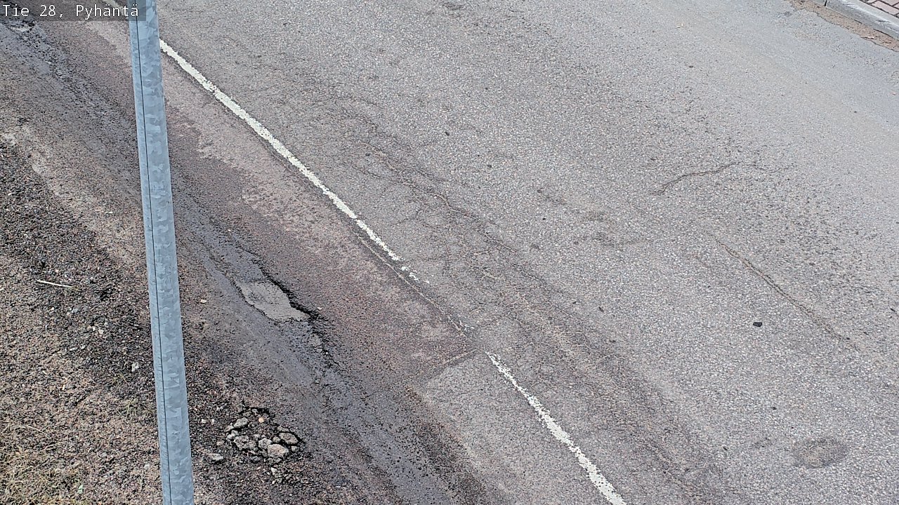 Kelikamerat Kuva Tie 28 Pyhäntä, Pyhäntä, Pohjois-Pohjanmaa