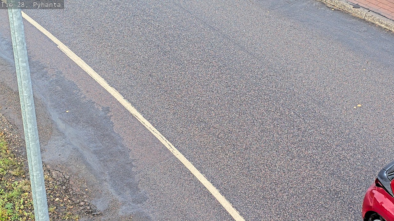 Kelikamerat Kuva Tie 28 Pyhäntä, Pyhäntä, Pohjois-Pohjanmaa