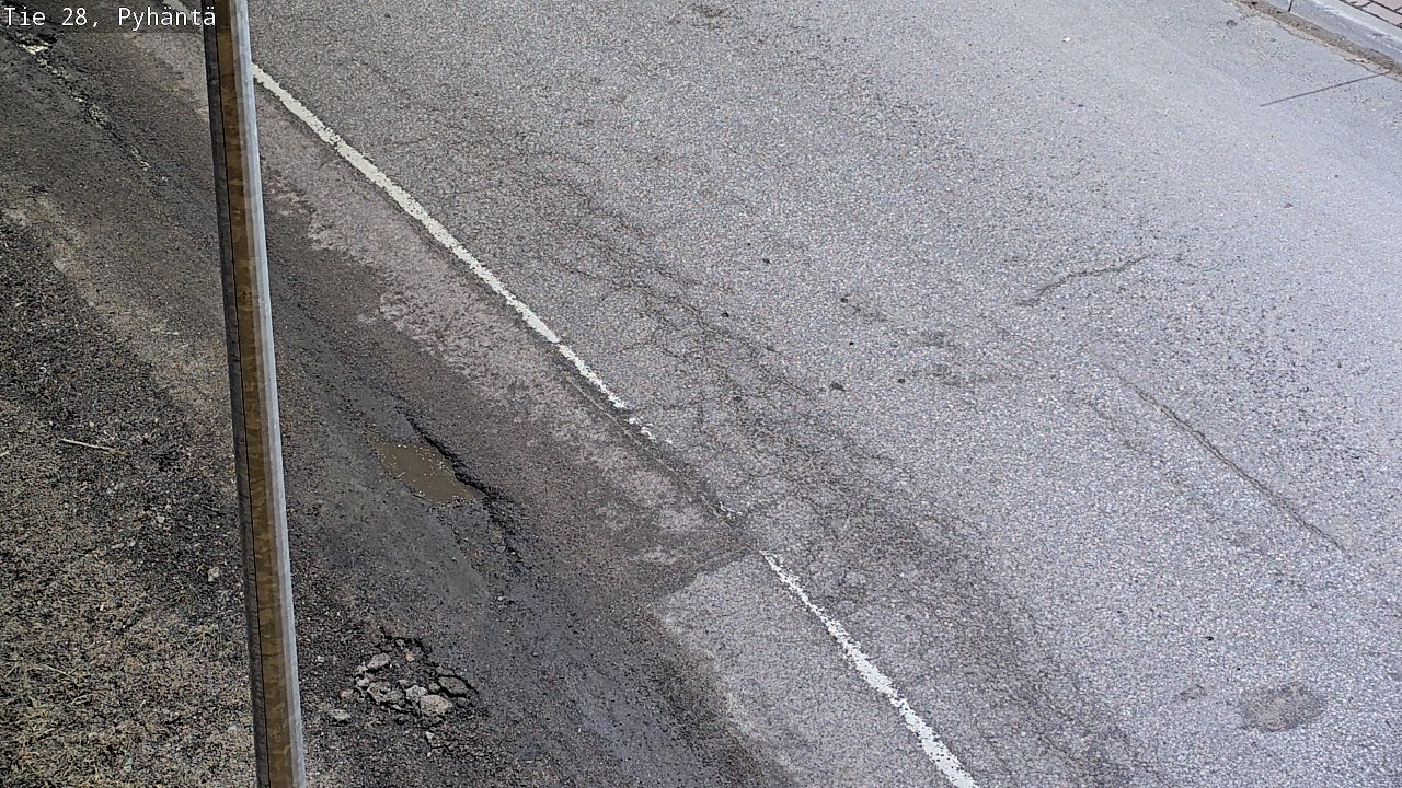 Kelikamerat Kuva Tie 28 Pyhäntä, Pyhäntä, Pohjois-Pohjanmaa