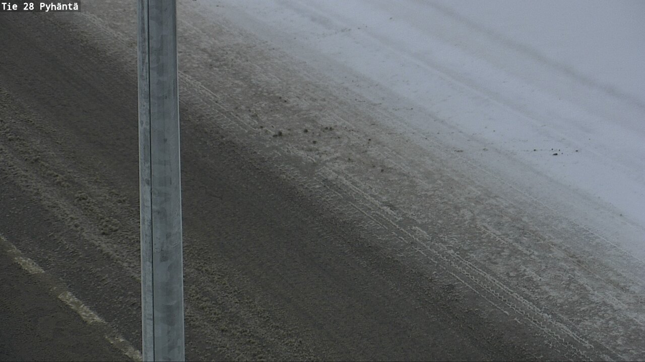 Weather Camera Image Road 28 Pyhäntä, Pyhäntä, Pohjois-Pohjanmaa