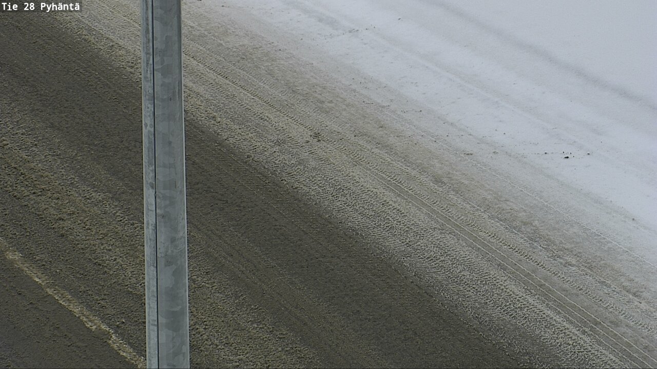Weather Camera Image Road 28 Pyhäntä, Pyhäntä, Pohjois-Pohjanmaa