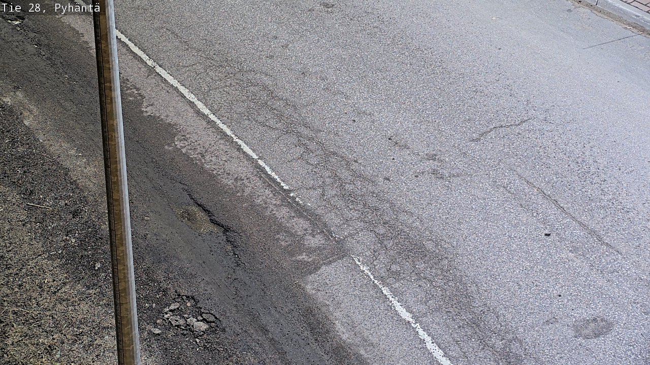 Kelikamerat Kuva Tie 28 Pyhäntä, Pyhäntä, Pohjois-Pohjanmaa