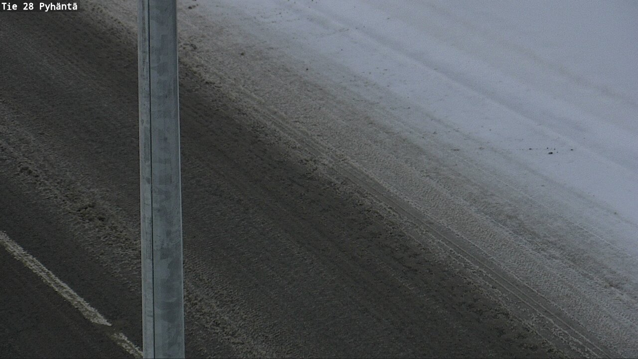 Weather Camera Image Väg 28 Pyhäntä, Pyhäntä, Pohjois-Pohjanmaa