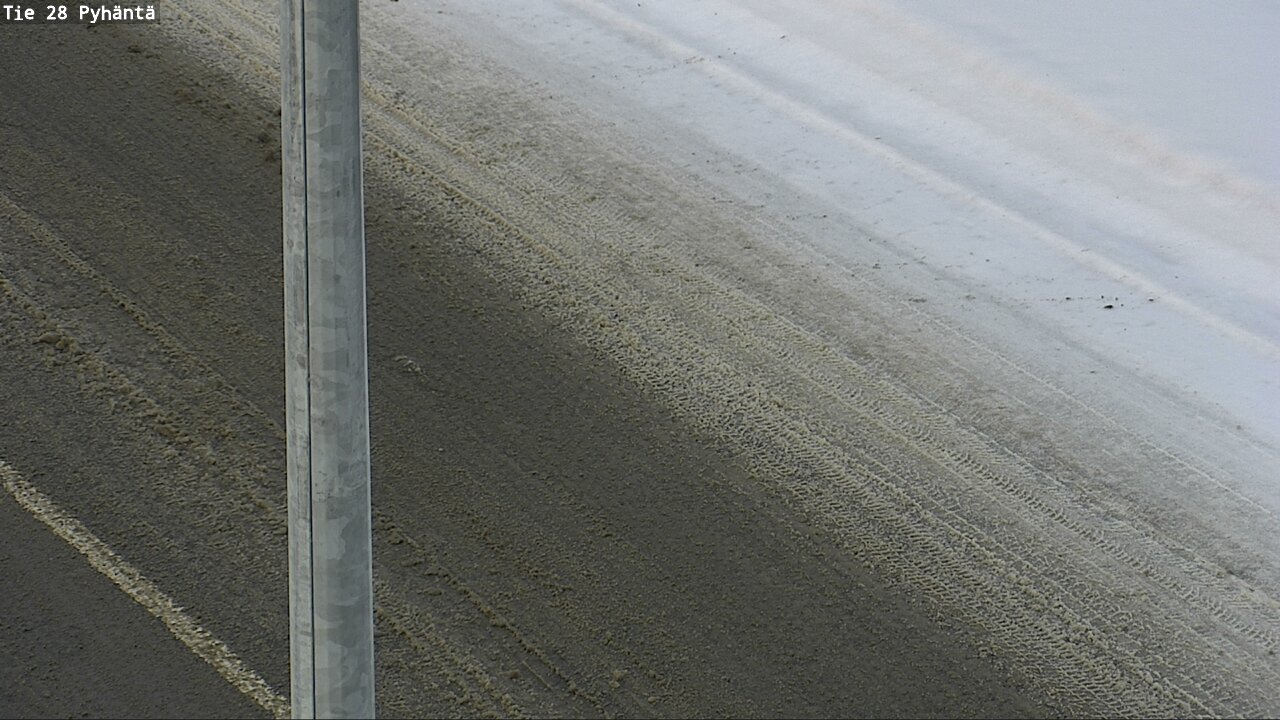 Weather Camera Image Road 28 Pyhäntä, Pyhäntä, Pohjois-Pohjanmaa
