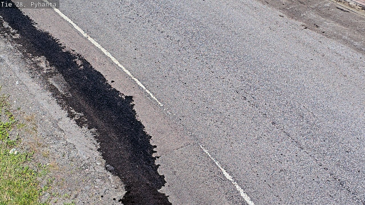 Kelikamerat Kuva Tie 28 Pyhäntä, Pyhäntä, Pohjois-Pohjanmaa