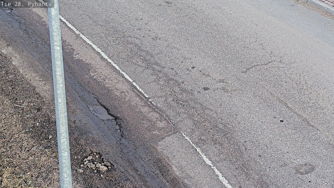 Kelikamerat Kuva Tie 28 Pyhäntä, Pyhäntä, Pohjois-Pohjanmaa